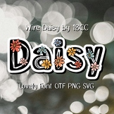Wire Daisy OTF PNG SVG