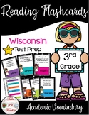 Wisconsin 3rd Grade Reading Academic Vocabulary Flash Cards