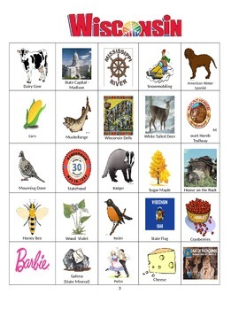 wisconsin symbols state bingo popular sites followers