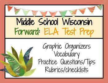 Preview of Wisconsin Forward Test Prep: Middle School ELA