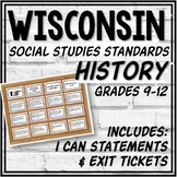 Wisconsin History Standards (9-12) Bulletin Board
