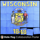 Wisconsin State Flag Collaboration Poster