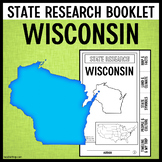 Wisconsin State Report Research Project Tabbed Booklet | G