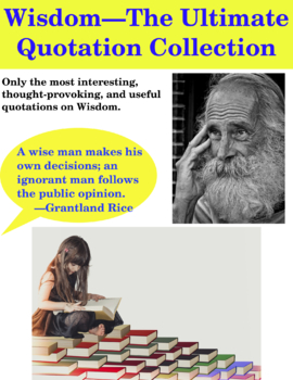 Preview of Wisdom--The Ultimate Quotation Collection