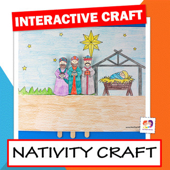 Wise Men Craft - Nativity Coloring Activity - Christmas Sunday School