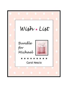 Preview of Wish List Bundle for Michael ~ German Sub Plans + Back-To-School Reviews & More