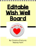 Wish Well Board (Conscious Discipline)