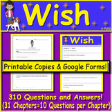 Wish Chapter Questions (310) by Barbara O'Connor Comprehen