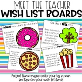 Wishlist Board | Meet the Teacher | Open House