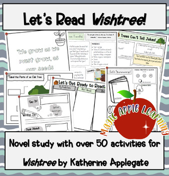 Preview of Wishtree by Katherine Applegate Novel Study