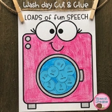 Wishy Washy Speech and Language Therapy Craft