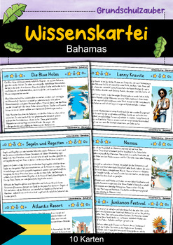Preview of Wissenskartei - Bahamas (German)