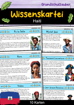 Preview of Wissenskartei - Haiti (German)