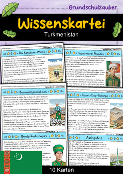 Preview of Wissenskartei - Turkmenistan (German)