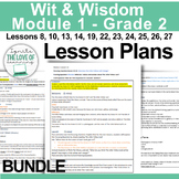 Wit Lesson plans (Not all lessons included) Grade 2 Module 1
