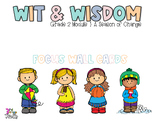 Wit & Wisdom Grade 2: Module 1 Focus Wall Cards