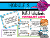 Wit & Wisdom Grade 3 Module 2 Vocabulary Cards