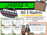 Wit & Wisdom Grade 3 Module 3 Vocabulary Cards