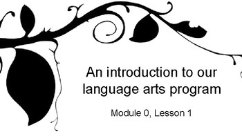 Preview of Wit & Wisdom Module 0 Slides for K-2