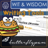 Wit & Wisdom Writing Bundle | K-1 Writing Tools | Graphic 