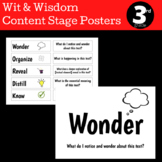 Wit and Wisdom Focus Wall | Content Stage Posters | Grade 3