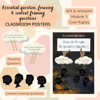 Preview of Wit and Wisdom: Grade 2 Focus Wall Posters for ALL MODULES