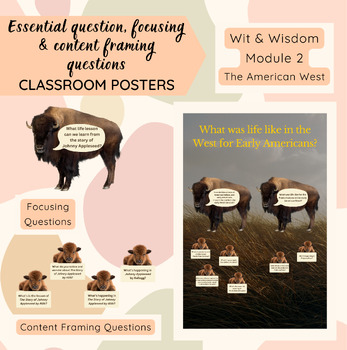 Preview of Wit and Wisdom: Grade 2 Module 2 Focus Wall