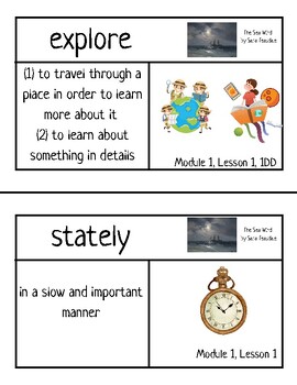 Wit and Wisdom Vocabulary for Word Wall- Kindergarten All Year BUNDLE!