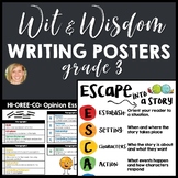 Wit and Wisdom Grade 3 Writing Posters