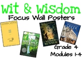 Wit and Wisdom Grade 4 Focus Wall Posters **Bundle**