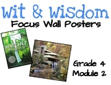 Wit and Wisdom Grade 4, Module 2 Focus Wall Posters