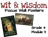 Wit and Wisdom Grade 4, Module 3 Focus Wall Posters
