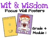 Wit and Wisdom Grade 4 Module 1 Focus Wall Posters