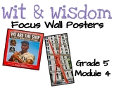 Wit and Wisdom Grade 5 Module 4 Focus Wall Posters