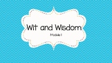 Wit and Wisdom Module 1 Lesson 16