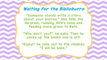 waiting for the biblioburro