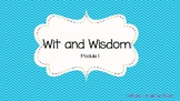 Wit and Wisdom Module 1 Lesson 17