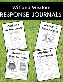 Preview of Wit and Wisdom Response Journals