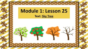 Preview of Wit and Wisdom Slideshow (2nd Grade, Module 1, Lesson 25)
