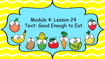Preview of Wit and Wisdom Slideshow (2nd Grade, Module 4, Lesson 24)