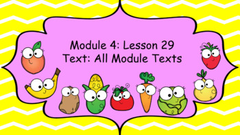 Preview of Wit and Wisdom Slideshow (2nd Grade, Module 4, Lesson 29)
