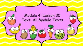 Preview of Wit and Wisdom Slideshow (2nd Grade, Module 4, Lesson 30)