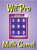 WitPro Math Challenge Game