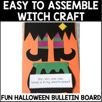 Witch Craft- Craft and Writing Templates by Miss Kindergarten Love