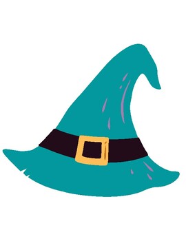 Preview of Witch Hat Picture ( Digital, Printable )