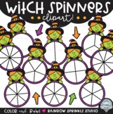 Witch Spinners Clipart