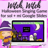 Witch Witch Presentation // Halloween singing game to pres