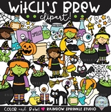 Witch's Brew Clipart {witch clipart}