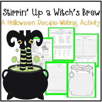 Preview of Witch's Brew Halloween Writing Activity