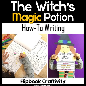 Preview of Halloween Writing Activities & Craft w Instructional Writing about Witch’s Brew